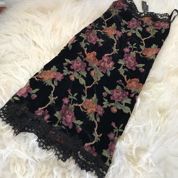 Max Studio London Faux Suede Below Knee Dress - Picture 3 of 6